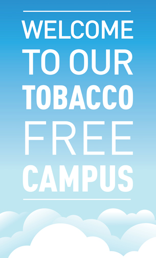 Welcome to our tobacco free campus